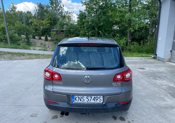 Volkswagen Tiguan cena 38900 przebieg: 175000, rok produkcji 2010 z Mońki małe 352